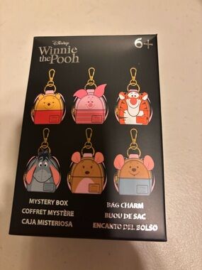 Loungefly Black and White Mystery Bag Charm Box